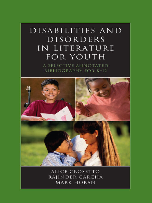 Title details for Disabilities and Disorders in Literature for Youth by Alice Crosetto - Available